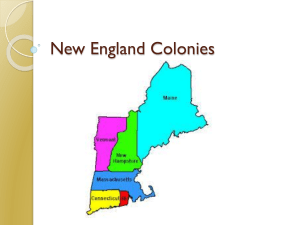 New England Colonies powerpoint