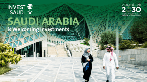 Invest Saudi Master Presentation–January Edition