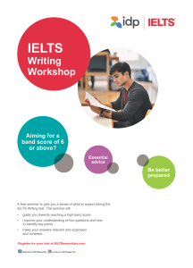 IELTS Writing Workshop handout july2021