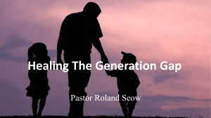 Healing The Generation Gap