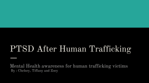 PTSD After Human Trafficking