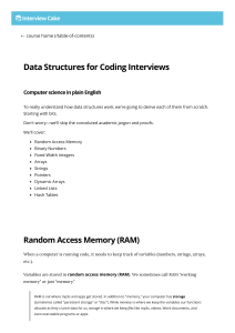2 Data Structures for Coding Interviews  Computer Science in Plain English  
