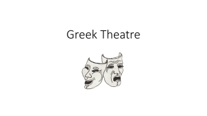 Greek Theatre Intro