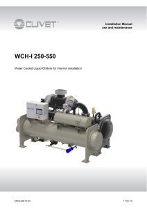 WCH-i 250-550 R134a