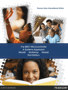 Mazidi, Muhammad Ali McKinlay, Rolin D Mazidi, Janice Gillispie - The 8051 Microcontroller  A Systems Approach (2013)