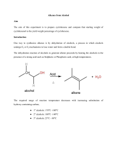 Alkenes from Alcohol.docx
