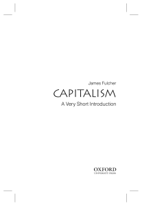(Very Short Introductions) James Fulcher - Capitalism  A Very Short Introduction-Oxford University Press, USA (2004)