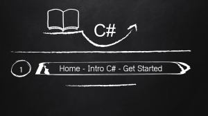 1. Home - Intro C# - Get Started