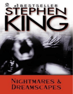 nightmares and dreamscapes - stephen king