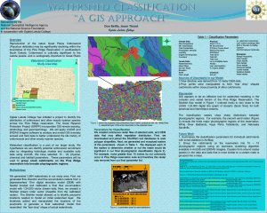 Watershed Classification "AGIS APPROACH