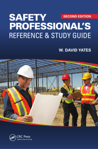 Safety Professional's Reference and Study Guide, Second Edition
