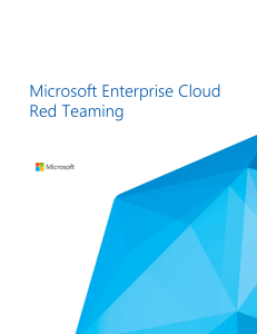 Microsoft Enterprise Cloud Red Teaming