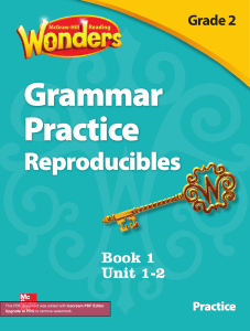 Grammar Practice G2 Book 1