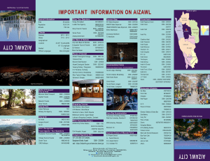Aizawl tourism info