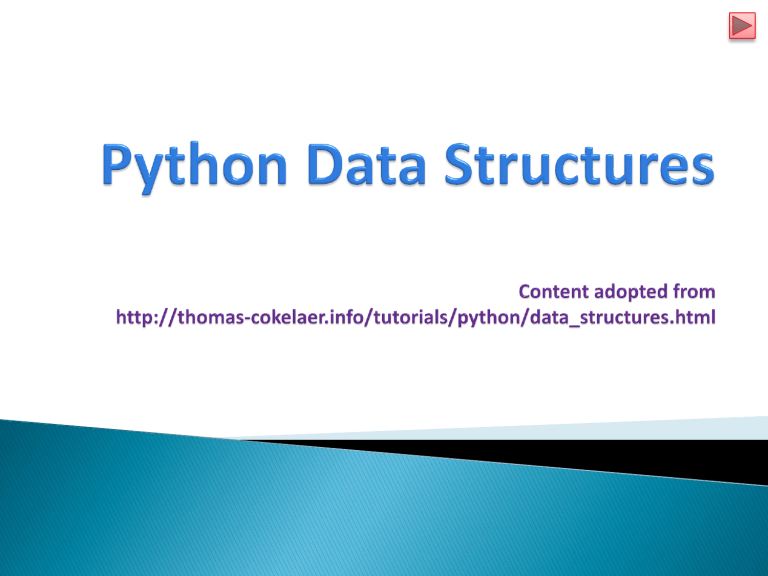 pythondatastructures