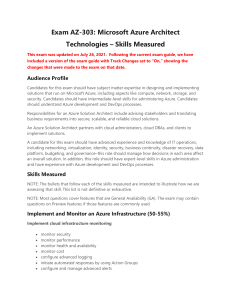 exam-az-303-microsoft-azure-architect-technologies-skills-measured