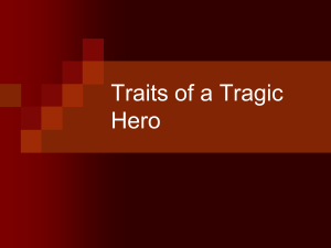 Traits of a Tragic Hero