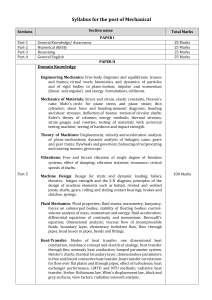 syllabus coal india