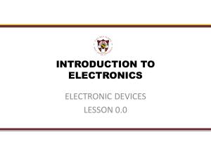 00.0 INTRODUCTION TO ELECTRONICS-1