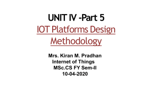 Unit 4 -IOT5