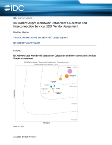 ar idc datacenter and colocation vendor assessment en june2021