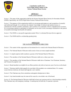 snhs bylaws - generic-final 12-29-2019
