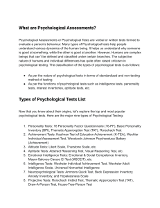 Types-of-Psychological-Tests