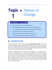 BBMC4103 T1 nature of change chapter1