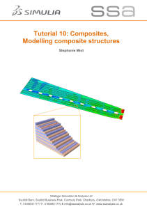 Abaqus Tutorial 10 Composites