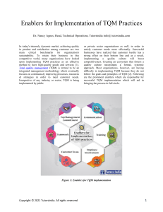 Enablers for Implementation of TQM practices thesis uk (1)