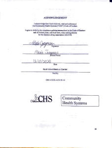 Spring 2021 Clinical Paperwork