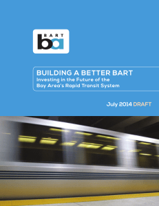 Building a Better BART Executive Summary 