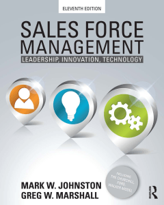 11th Edition sales-force-management