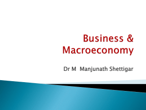 Busieness & Macroeconomy - MBA