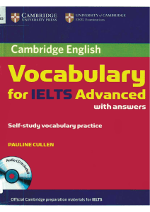 Vocabulary for IELTS Advanced with Answers 2012