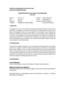 Administración de los canales de distribución (H.Palacios) - EAA336A