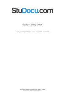 equity-study-guide