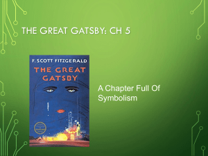 Gatsby Chapter 5 JTS version