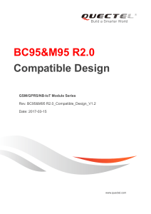 Quectel BC95&M95+R2.0 Compatible Design V1.2