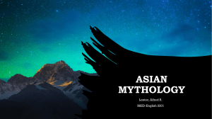 ASIAN MYTHOLOGY