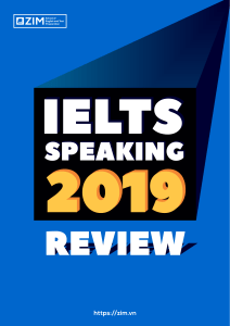 IELTS Speaking Review 2019