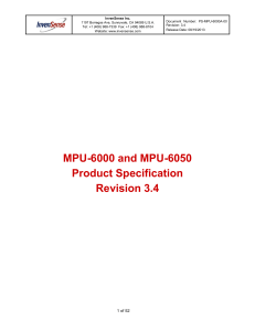 MPU-6000-Spec