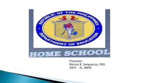 Home School MarinaPPT