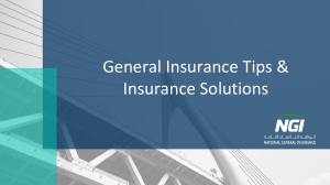 General Insurance Tips & Insurance Solutions
