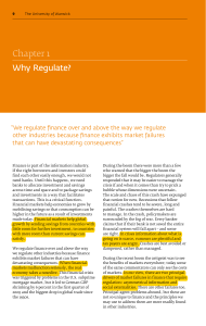 Why Regulate