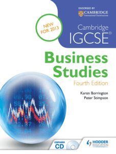 CIE IGCSE Business Studies 4th edition (1)