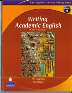 Writing Academic English, 4th Edition