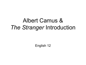 Intro to The Stranger  PPT (2)