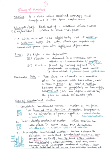 TOM 3BT 14-15 lecture set-1(a)   Kinematic pair, DOF