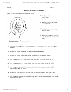 Atomic Structure Worksheet - Shelby County Schools-Flip eBook Pages 1 - 4  AnyFlip   AnyFlip